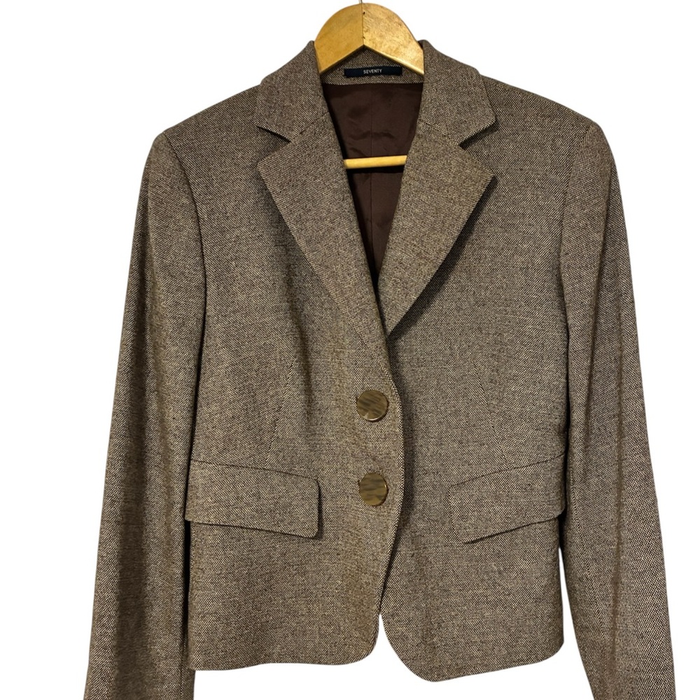 Designer Seventy - Tweed Blazer – Made in Italy, Wool Blend